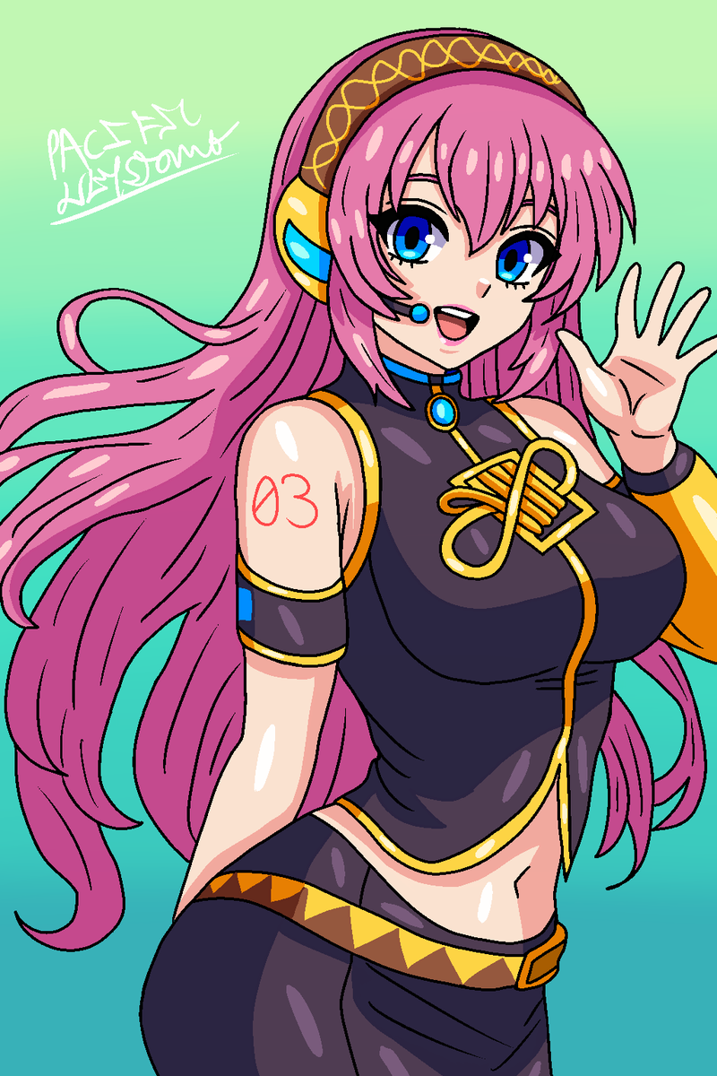 PacificKeyStone's tweet photo. Megurine Luka ! 
#megurineluka #巡音ルカ #巡音流歌 https://t.co/tj1AH1XAAl