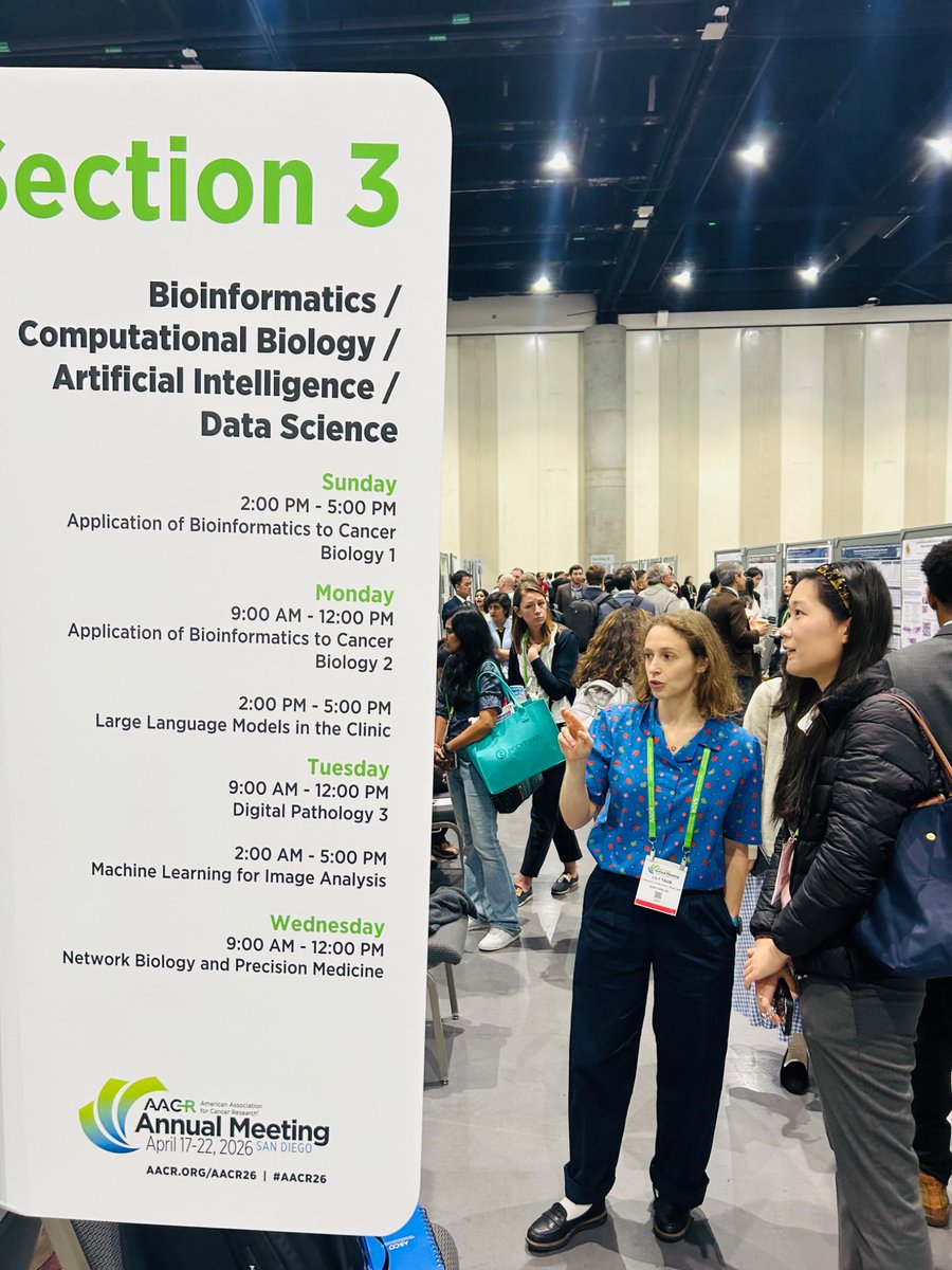 ManelEsteller's tweet image. Artificial Intelligence #AI is revolutionizing #cancer #medicine. @AACR #AACR26 Poster Sesions in high demand!