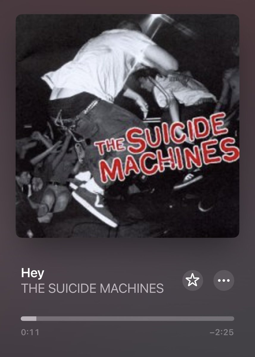 今日の１曲♪

THE SUICIDE MACHINES
「Hey」

m.youtube.com/watch?v=sUeWrY…

#Kimiplaying