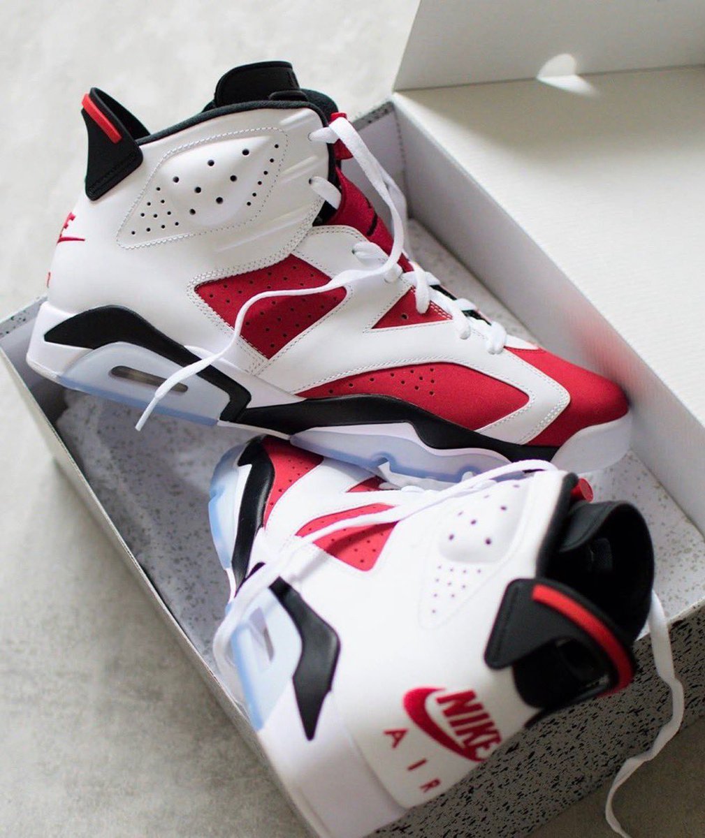 Nike Air Jordan 6 Retro OG “Carmine”が現地時間2027年3月13日に復刻