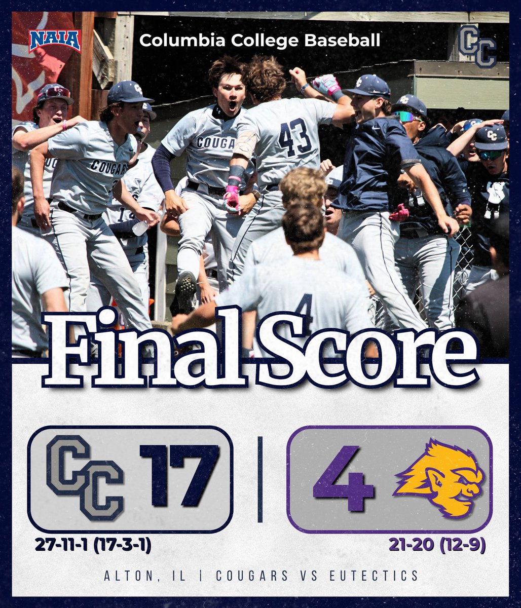 Columbia College Baseball tweet media