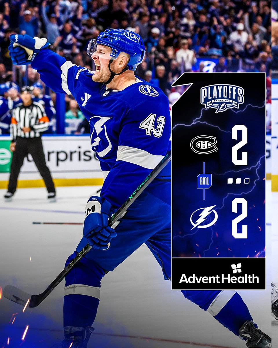 x - Tampa Bay Lightning tweet media
