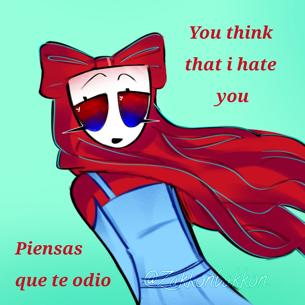 Zakkonbakkon's tweet image. Every ship it's canon now
Cualquier ship es canon ahora 
#ribbun #jaxxgangle #tadc #tadcgangle #tadcjax