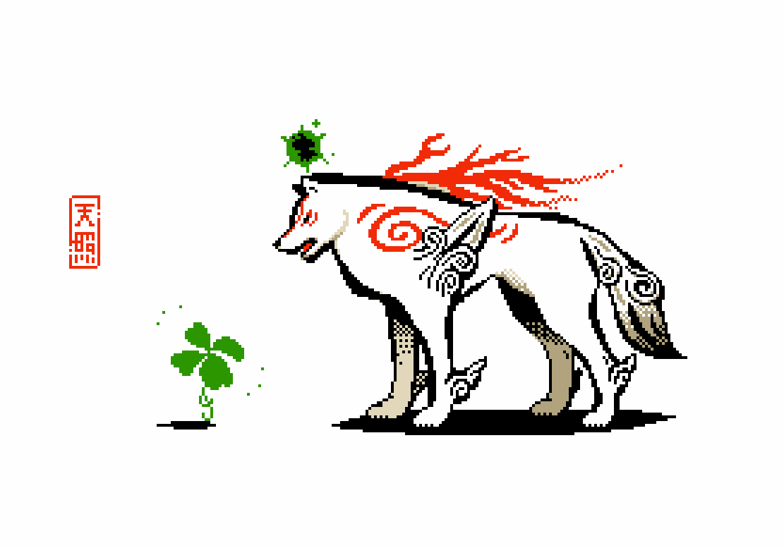 cotori074's tweet photo. 🍀
#大神 #Okami
#大神二十周年 #大神20周年 https://t.co/faMDFgWUWv