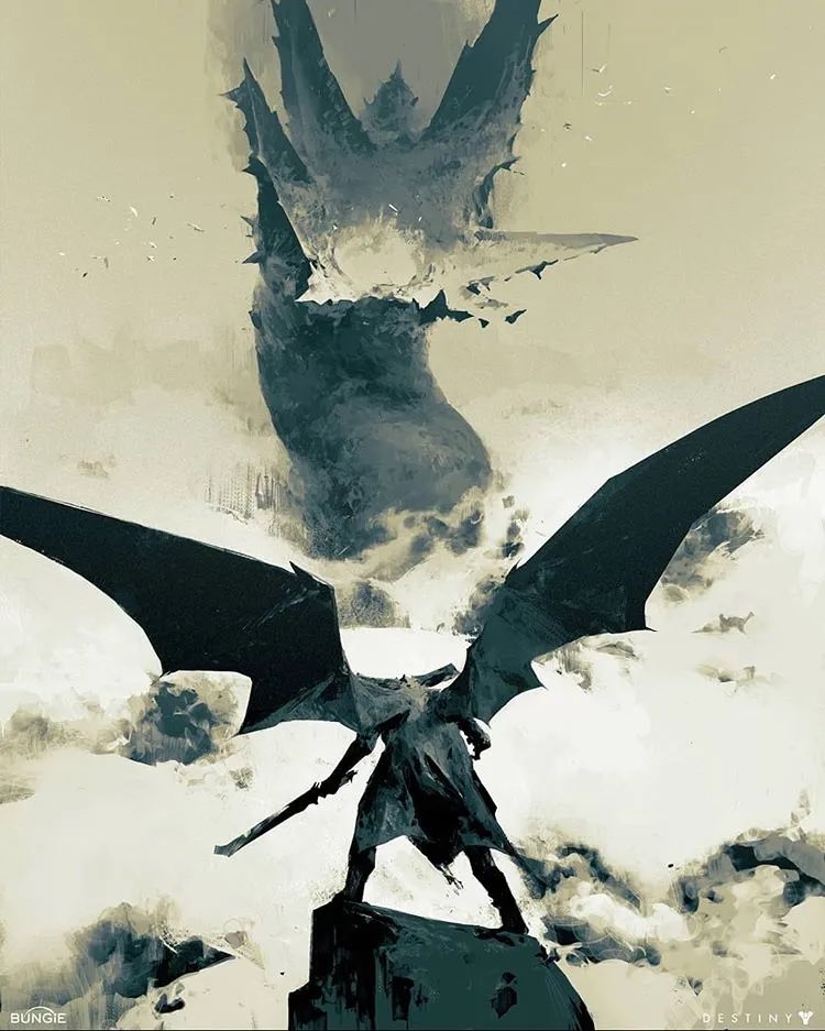 conceptartworld's tweet image. Destiny Grimoire Anthology Illustrations by Piotr Jablonski

Oryx, Akka, Crota and The Three Sisters

#bungie #games