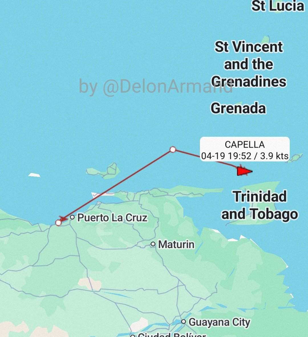 DelonArmand's tweet image. Venezuela #tankers
Terminal Jose, zarpes

- CAPELLA → Tobago 
- SEABORN → U.S.

#crude #oil #oilandgas