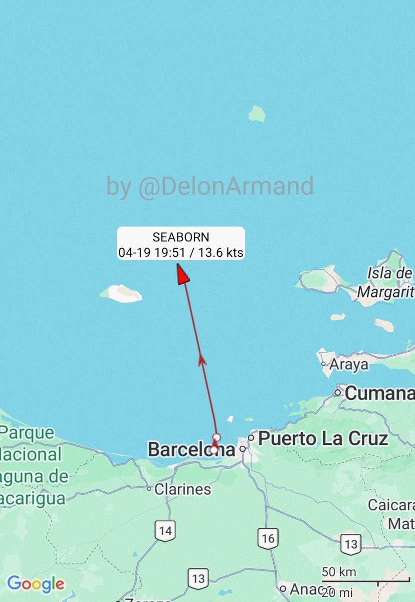 DelonArmand's tweet image. Venezuela #tankers
Terminal Jose, zarpes

- CAPELLA → Tobago 
- SEABORN → U.S.

#crude #oil #oilandgas