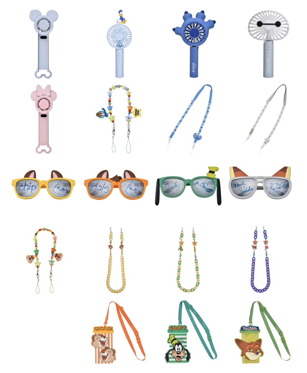 tdr_doria's tweet image. 【ディズニーストア】
明日4月21日より、夏のおすすめアイテム「ハンディファン」や「ファッション用グラス」などが販売されます。

store.disney.co.jp/special/cool-i…
#ディズニーストア #Disney