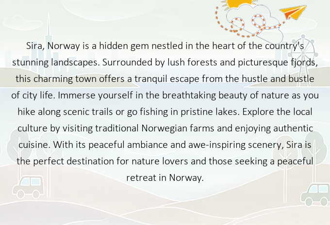 EclecticFlights's tweet image. Discover the Paradise of Sira, Norway: Your Next Unforgettable Getaway Awaits! Ready to explore? Find cheap flights there now! ✈️ fly.eclectic.flights/flights/flight… #Sira #Norway #FlyEclectic #TravelWithUs #NewAdventures