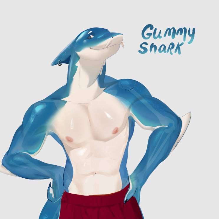 more of this guy 🦈 he's available for 85$!!
Will come with a full-body and a headshot.