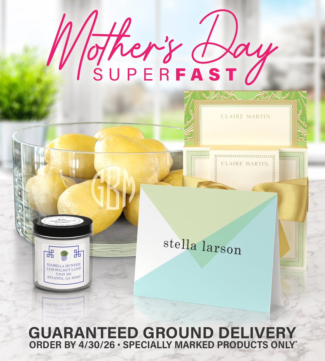 This year, treat her to a custom gift personalized just for her. Order specially marked Mother's Day gifts for guaranteed on-time delivery. Shop now: tinyurl.com/yyhfthfm