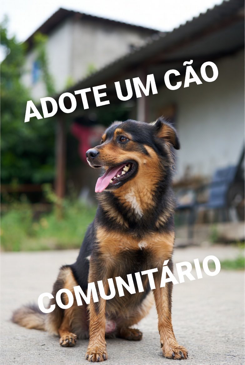 Cão comunitário é um cão abandonado à sua própria sorte. 

Adote um cão comunitário e livre-o dos perigos das ruas.