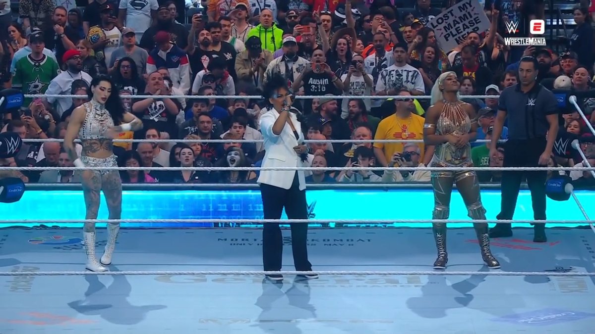 Cory_Hays407's tweet photo. Jade Cargill vs Rhea Ripley for the WWE Women's Championship #WrestleMania https://t.co/0DROCnaFBQ