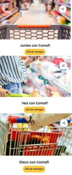 ahorrotwit's tweet image. ¡Lunes fresco! @JumboArg @discoargentina @veasuper 🛒

-25% @Banco_Comafi vía @MODO_Arg tope $8.000/semana, $10.000/semana #Platinum y $15.000/semana #Black
-15% extra @clarin365 lunes y jueves (cualquier pago)

¡Aprovechá! 💳✨