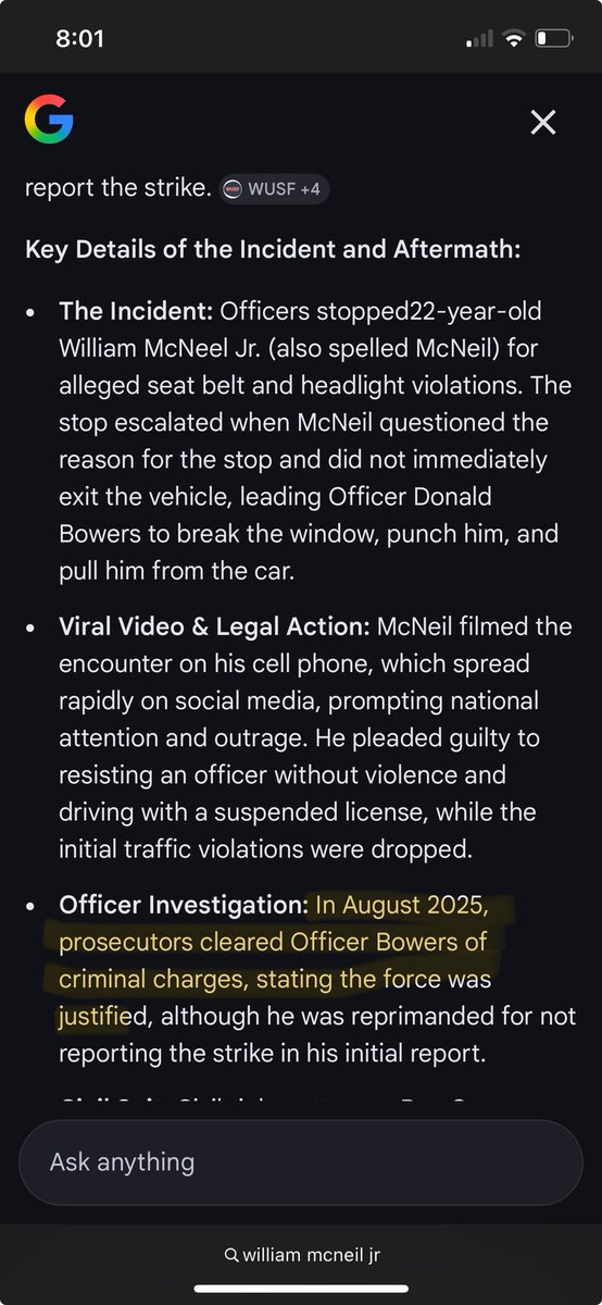 IndianaJons01's tweet photo. @TravelDarkSpace @AndyWatk @chloidc I must say your commitment to ignorance is admirable. It’s okay if you don’t know everything. I used to be the same way. But you’re just lying to yourself by making up stuff like he was pulled over for smoking and that the strike was against the law. https://t.co/jHZFxMNDWi