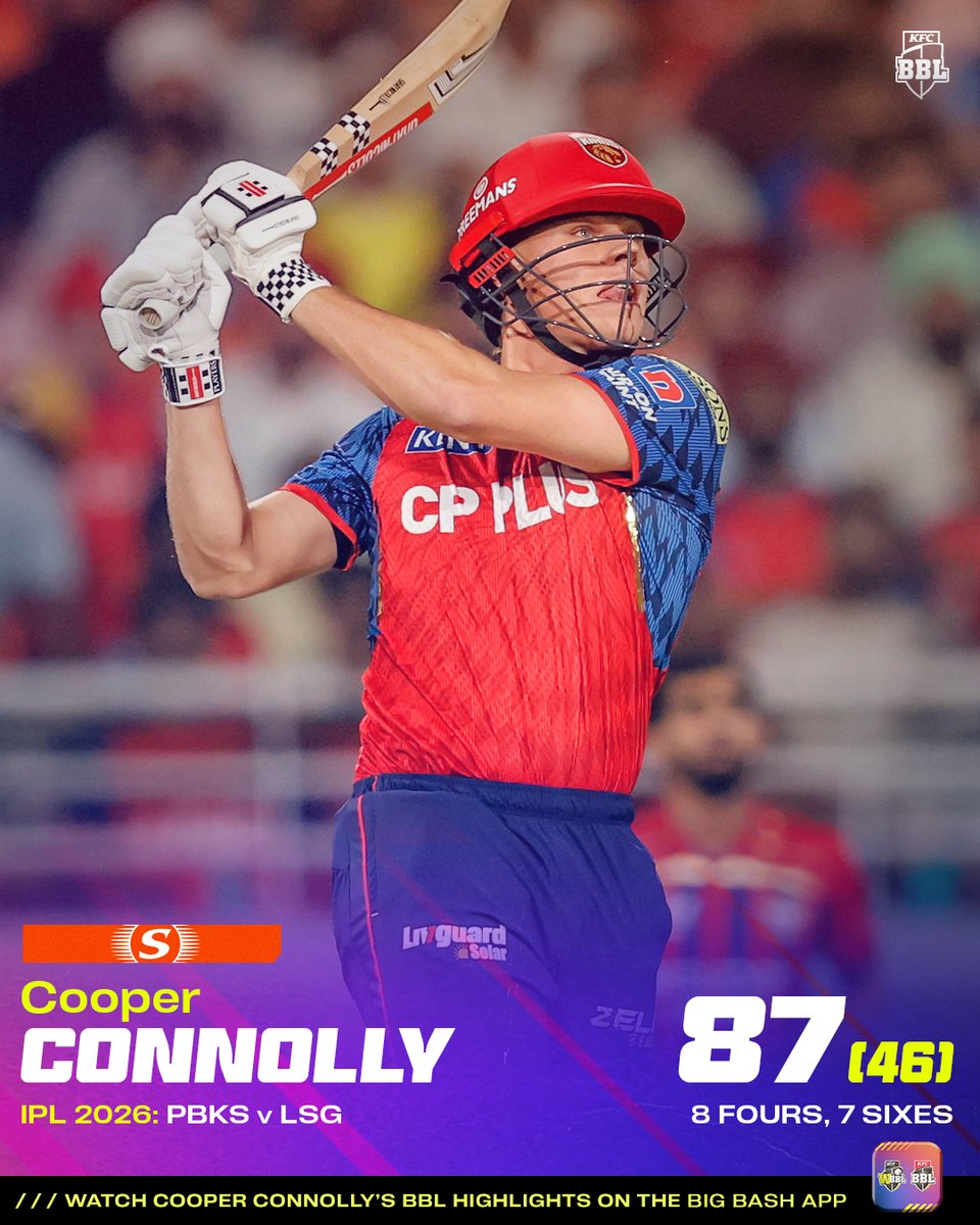 KFC Big Bash League tweet media