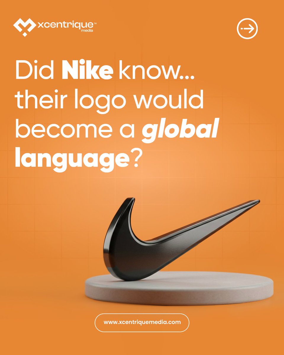 XcentriqueM's tweet image. The best brands don’t just design identities, they build associations.  

Nike didn’t win because of a swoosh. They won because of what the swoosh came to represent: motion, grit, victory.  

#XcentricMindset #Nike #BrandBuilding #xcentriquemedia