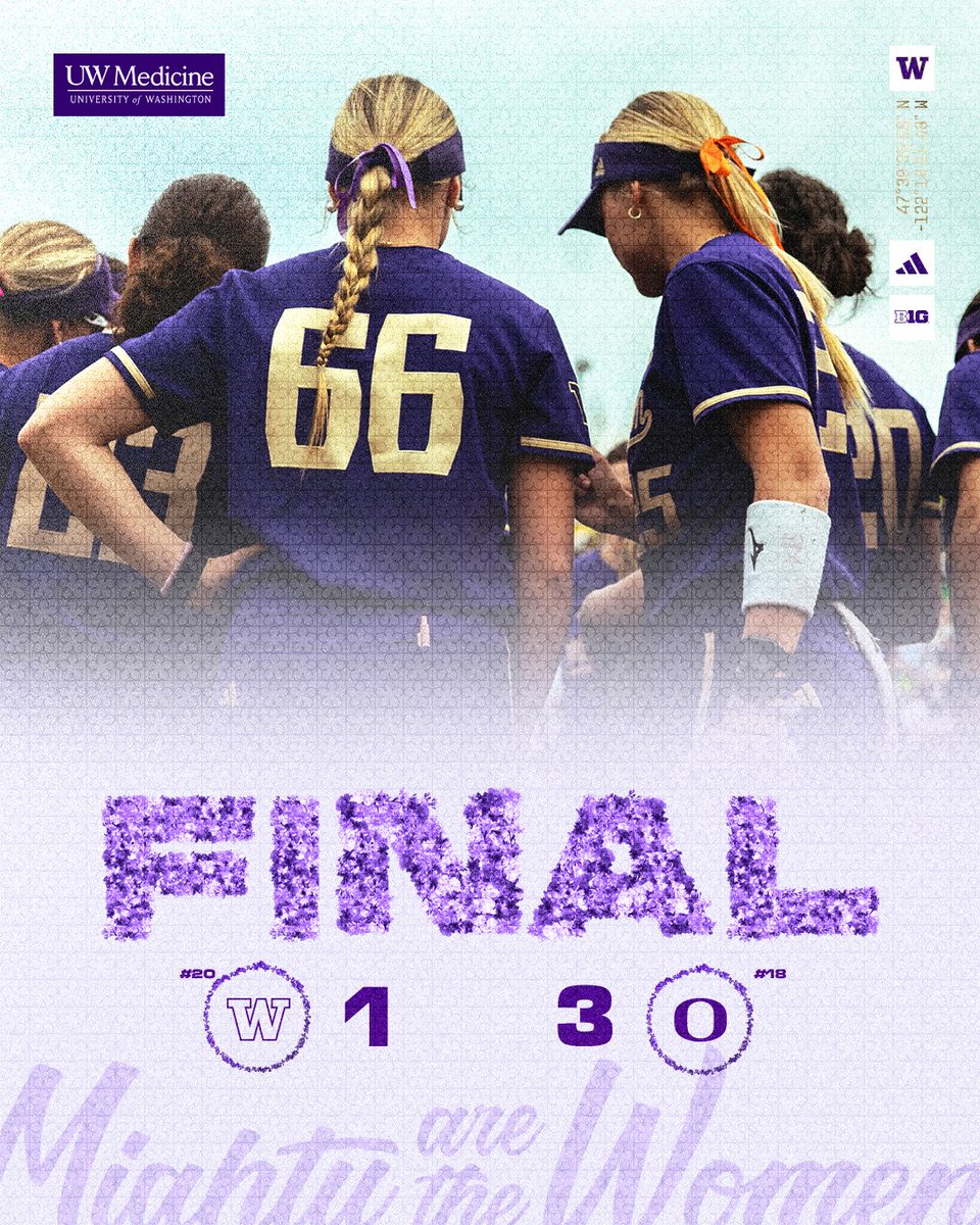 Washington Softball tweet media