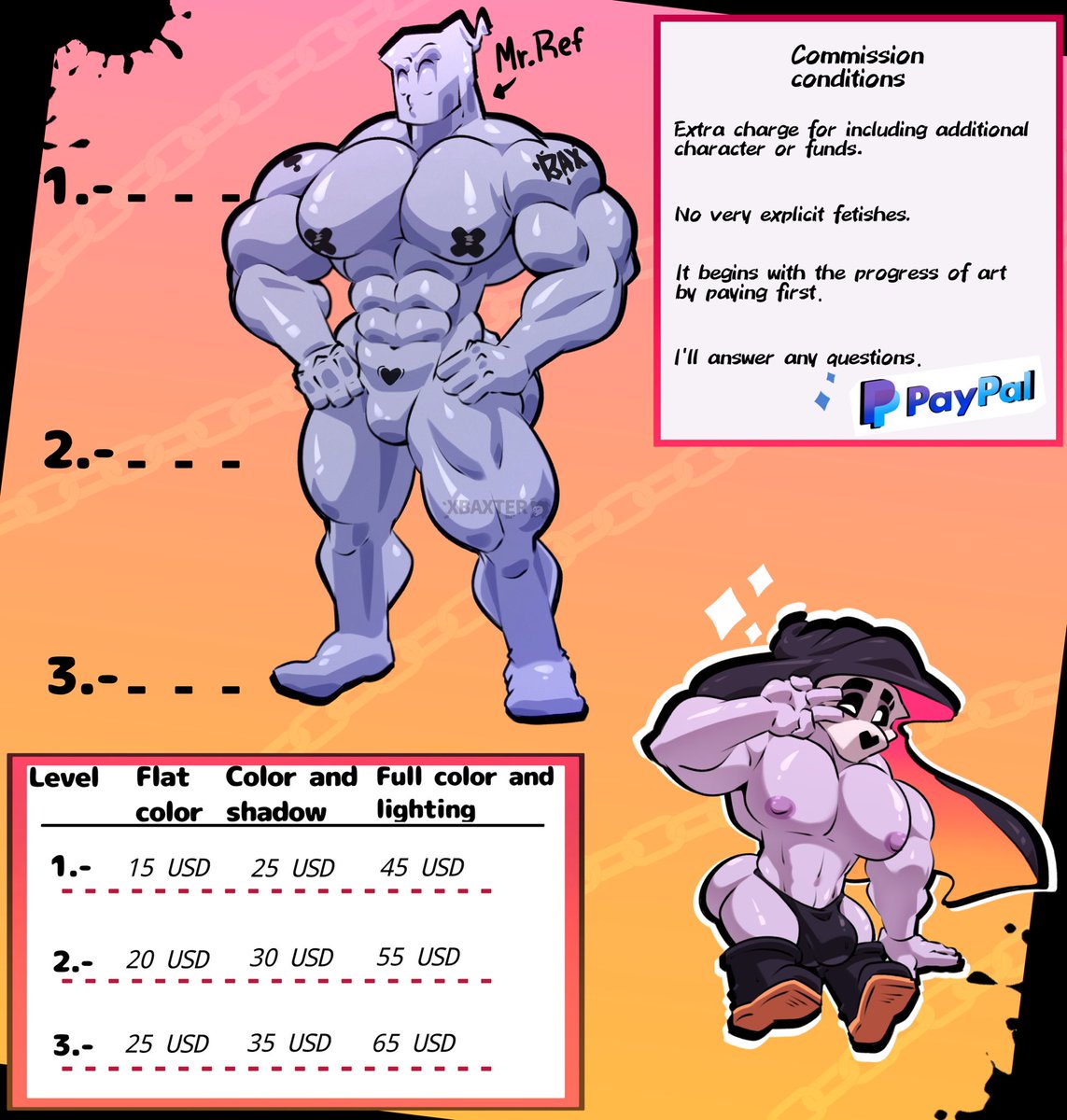 X Baxter 🔞 Open to commissions ( 0 ) tweet media