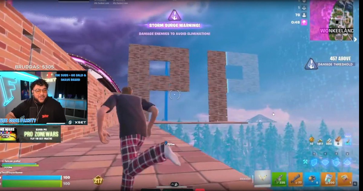 Floatinghero3's tweet photo. @AussieAntics @PeterbotFN  @Clix the disrespect https://t.co/191zZqvZzM