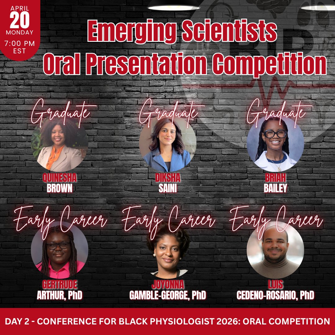 Black in Physiology tweet media
