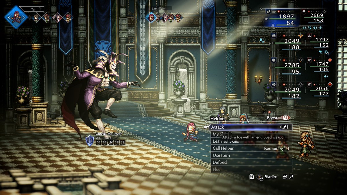 DivineShro29278's tweet image. I am loving this game. Well over 50+ hours to the game and once again it is insanely huge. My party is looking nasty. 

Now About to begin these last few final chapters and concluding its story. Afterwards, working on the 100%.

#OctopathTraveler0 #XboxSeriesX #VideoGames