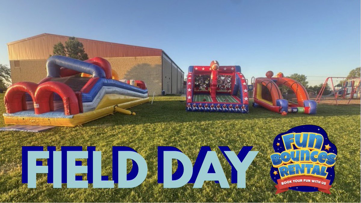 Field Day is almost here… are you ready?! 

Have you locked in your date yet? 

No worries if you haven’t - we still have a few spots open and would LOVE to bring the fun to your school! 

📆 Book your fun with us!! 💫

📱 Call or text @ (815) 630-0054