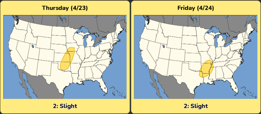 NWS Storm Prediction Center tweet media
