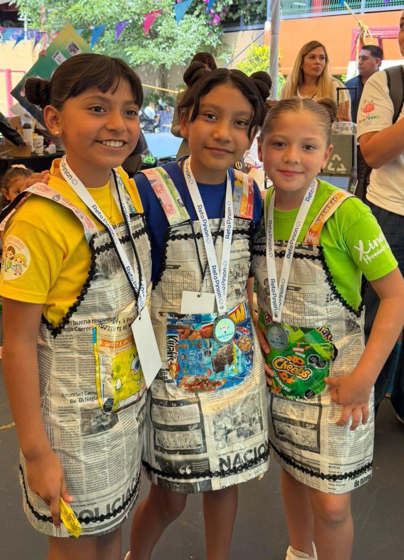 Con un proyecto innovador que impulsa la educación ambiental, niñas oaxaqueñas ganan el Reto Pinion 2026 

* Estas alumnas representarán a México en una competencia internacional a desarrollarse en Orlando, Florida 

#OaxacadeJuárez, Oax. 19 de abril de 2026.- Sofía Cruz Vidal,
