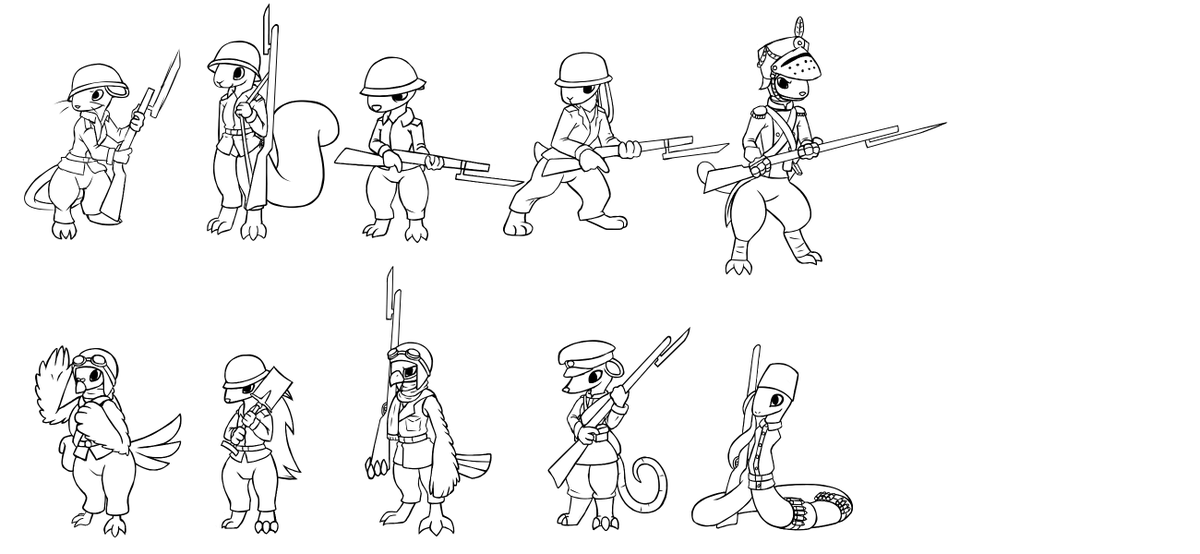 SheepMagik's tweet photo. Consept arts and finished arts of yet another project I'm currently working on alongside my brother (in the yanderedevian meaning of the word) about this Inscryption-esque TCG that's veeeeeery loosely based of WWI. Though of sharing in case it does garner some interest... Enjoy! https://t.co/UuYAG6vI1H