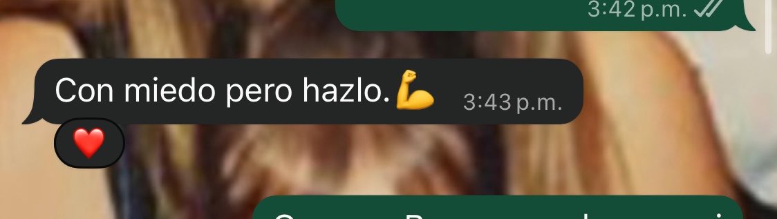 zaradgp12's tweet photo. Estoy tomando de las decisiones que más miedo e incertidumbre me daba tomar, pero cada vez que el miedo me inunda, recuerdo que estas SIEMPRE son las palabras de mi mamá https://t.co/TzKkH2kVuv