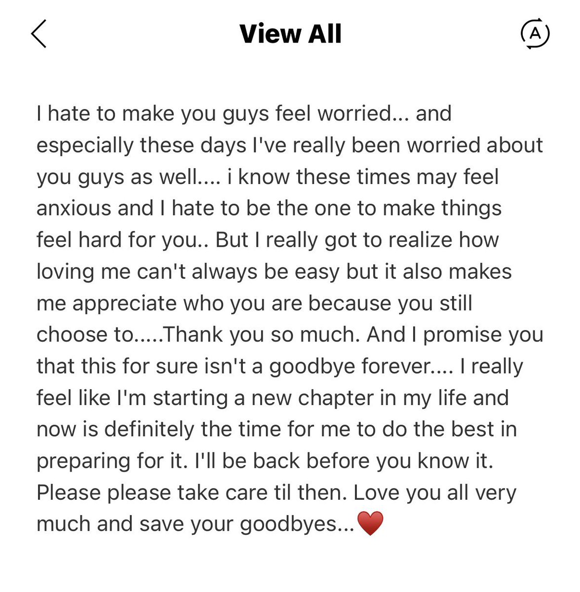 For sure isn’t goodbye forever and save your goodbyes เชิ่ดค่ะเชิ่ด