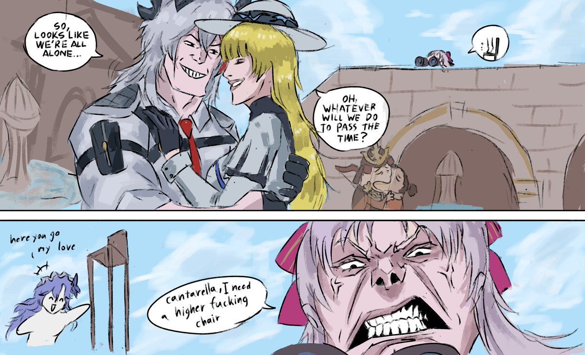 Carlotta when she saw her employee gonna crack Phoebe again: #zaphi #cantalotta #wutheringwaves