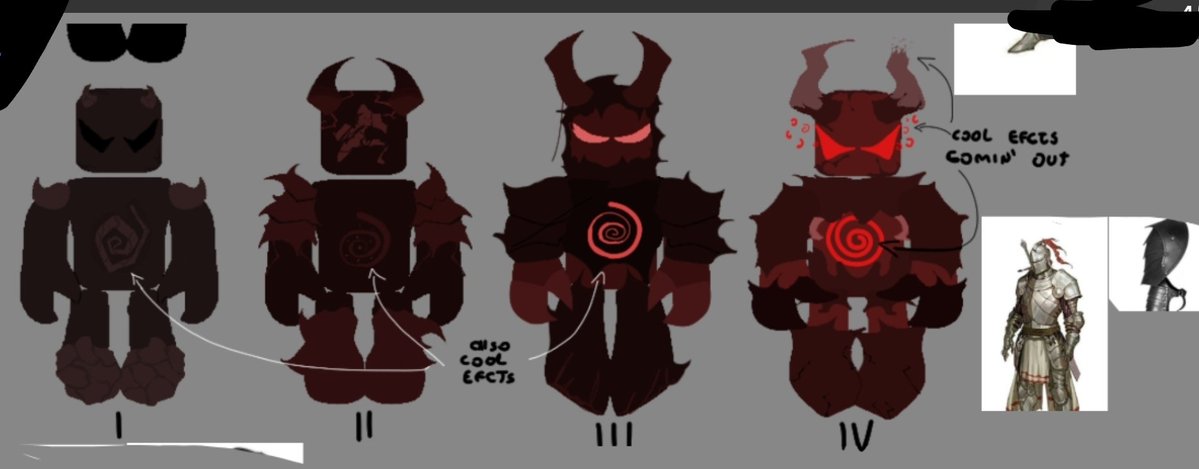 darkbrgames123's tweet image. fanmade stalker milestones

before you, or if someone even sees this, asks why is he rocky and knight-like
it's cuz when i first played his game i always thought like, "ew gross, he looks like a rock" and i wanted to make that a reference for me
#forsaken #milestones #thestalker