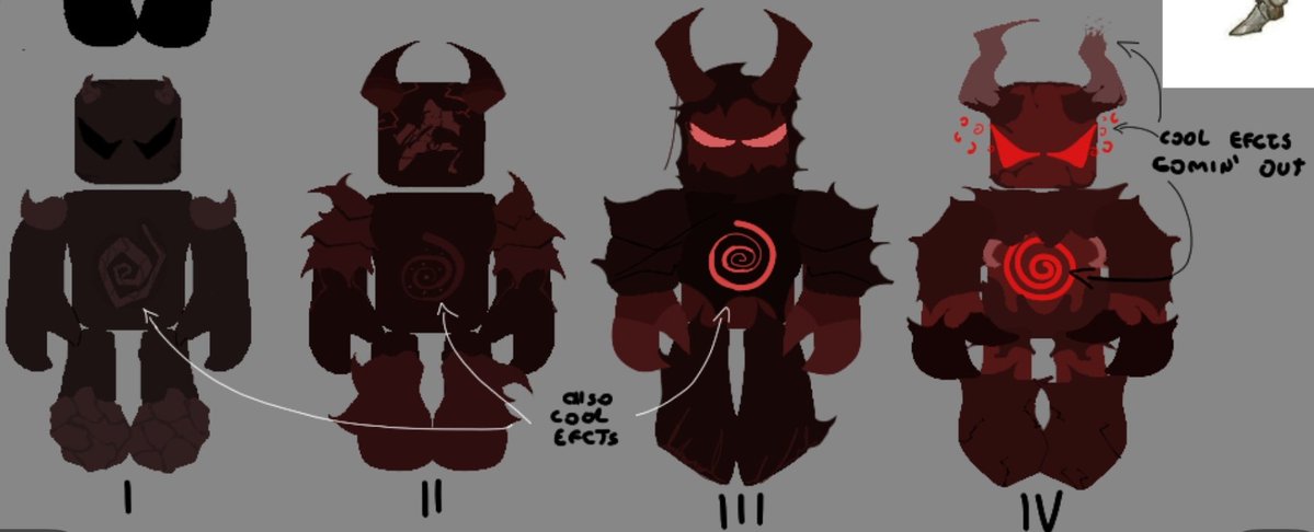 darkbrgames123's tweet image. fanmade stalker milestones

before you, or if someone even sees this, asks why is he rocky and knight-like
it's cuz when i first played his game i always thought like, "ew gross, he looks like a rock" and i wanted to make that a reference for me
#forsaken #milestones #thestalker