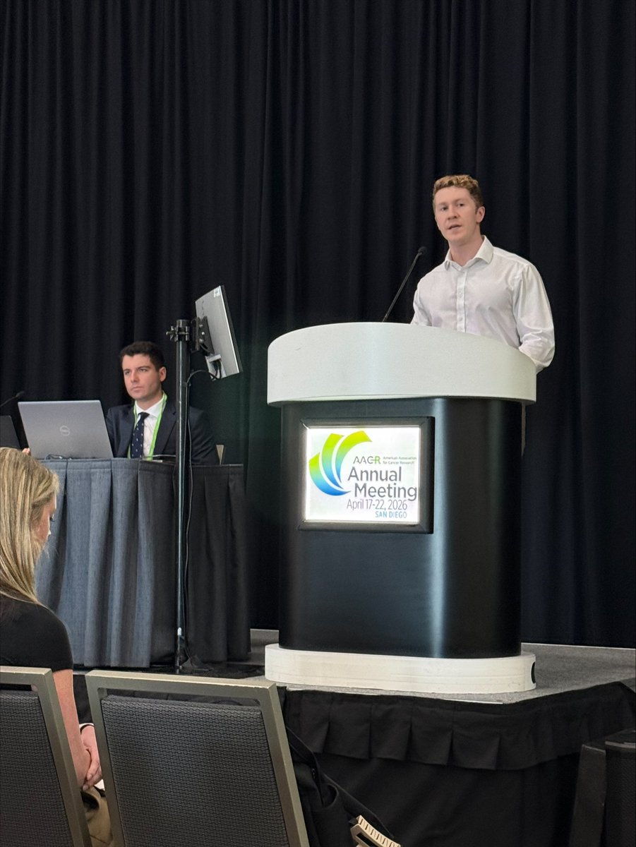 MSKCancerCenter's tweet image. This afternoon, MSK's @kevinmboehm shared a presentation on multimodal modeling of detailed #cancer subtypes and molecular features at #AACR26. @AACR