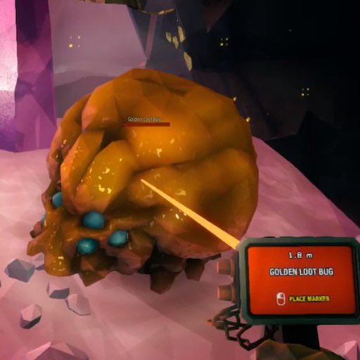 DShroomm's tweet photo. GOLDEN LOOT BUG, WE’RE RICH!🫪 
#deeprockgalactic #fanart https://t.co/ocNHSrquQM