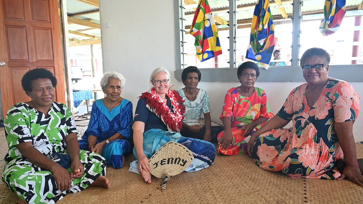 ACIARAustralia's tweet photo. #ACIAR RPM Fisheries, Dr Jennifer Blair recently visited ๐ซ๐ฏ, meeting with partners to discuss aquaculture priorities. The visit also included discussions on an oyster & seaweed project supporting coastal communities in Fiji and northern Australia.
๐https://t.co/yNrLyEVMSD https://t.co/BBJgSmhpj7