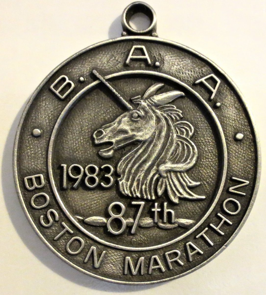 SHUNCK's tweet image. From an old guy that ran the 1983 Boston Marathon 43 years ago, good luck to everyone running tomorrow!!!

Save a little for the final few miles after the hills….the downhills will be a little challenging, trust me! 💯

#BostonMarathon
