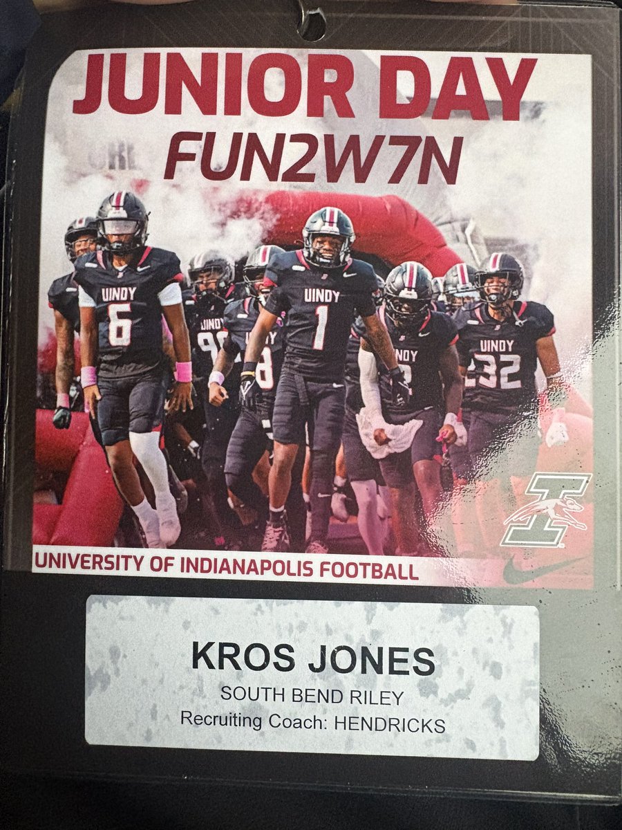 KrosJones6's tweet photo. I had an amazing time at @UlndyFB! Thanks to @CoachCHendricks for inviting me to the Spring Game, and I can't wait to return to campus.
@coachjonesa 
@CoachDLeeFB 
@auden_jones https://t.co/Lr2gp8B9ur