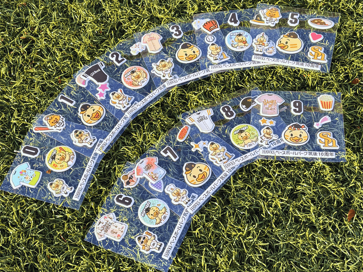 オリジナルぷっくりシール登場✨／ タマスタ筑後で開催する 「GW