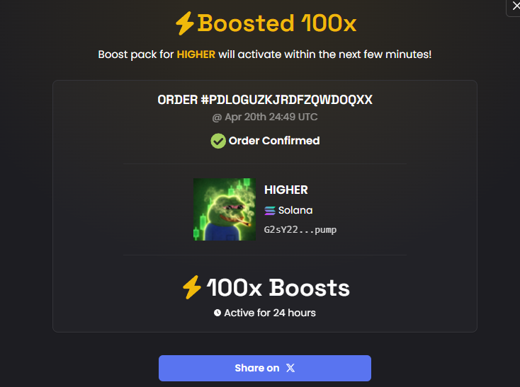 StillxTrades's tweet photo. 100x boost fucking paid

$HIGHER

G2sY22MDNmHHAz8PNfEjiZiwpasQoXpD6x3DokC4pump https://t.co/Bf3isgmjJm
