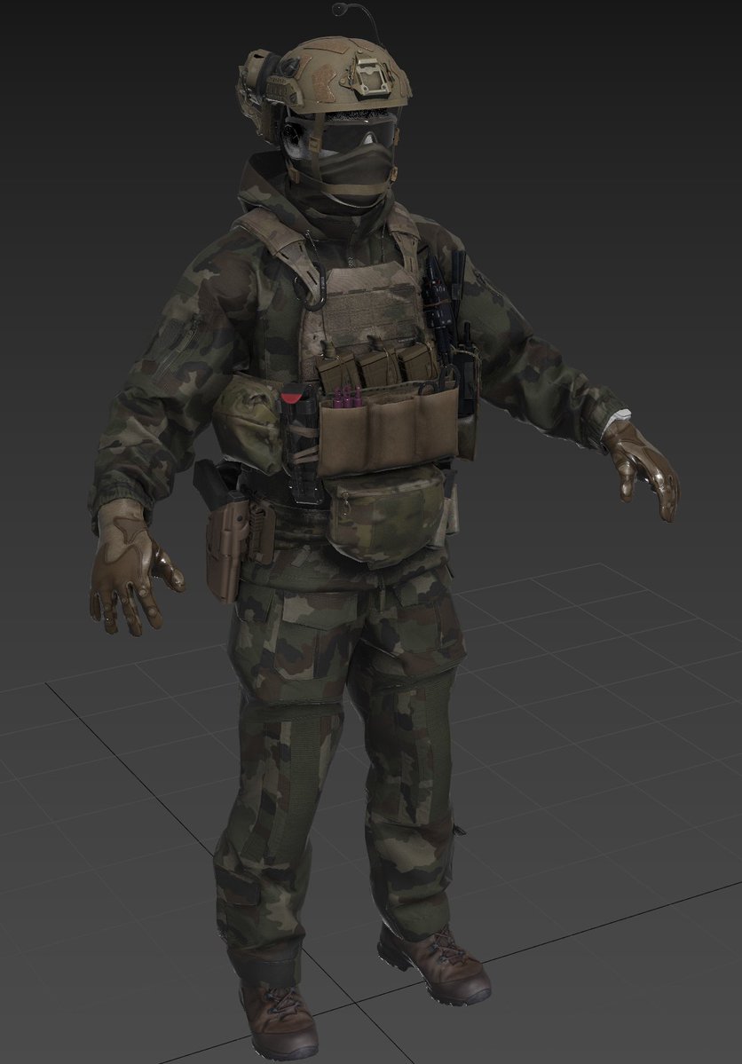 KomradeMatt's tweet image. Army Ranger Wing remake. #Garrysmod #Gmod #EspionageWars #3Dmodelling