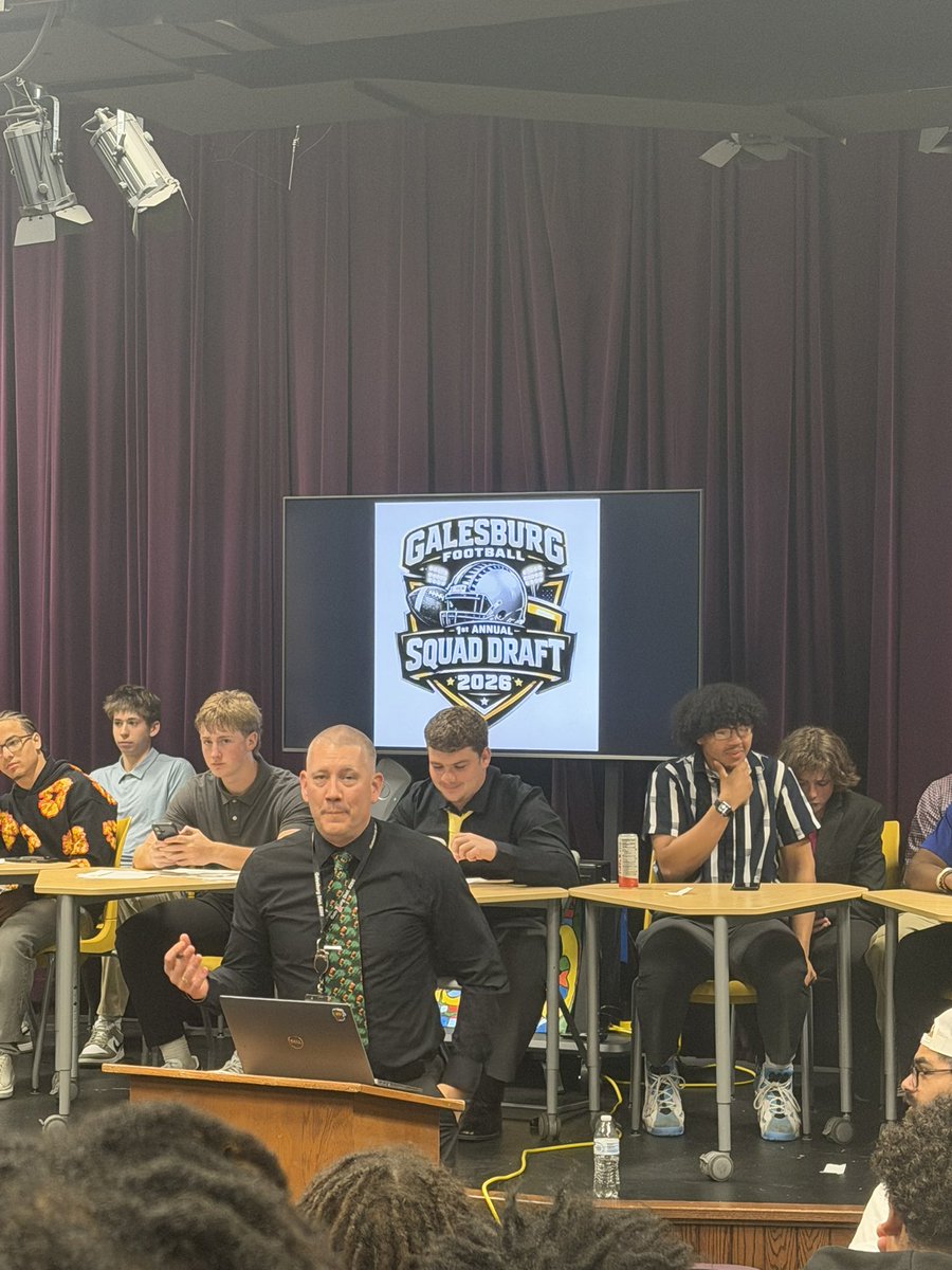Galesburg Football tweet media
