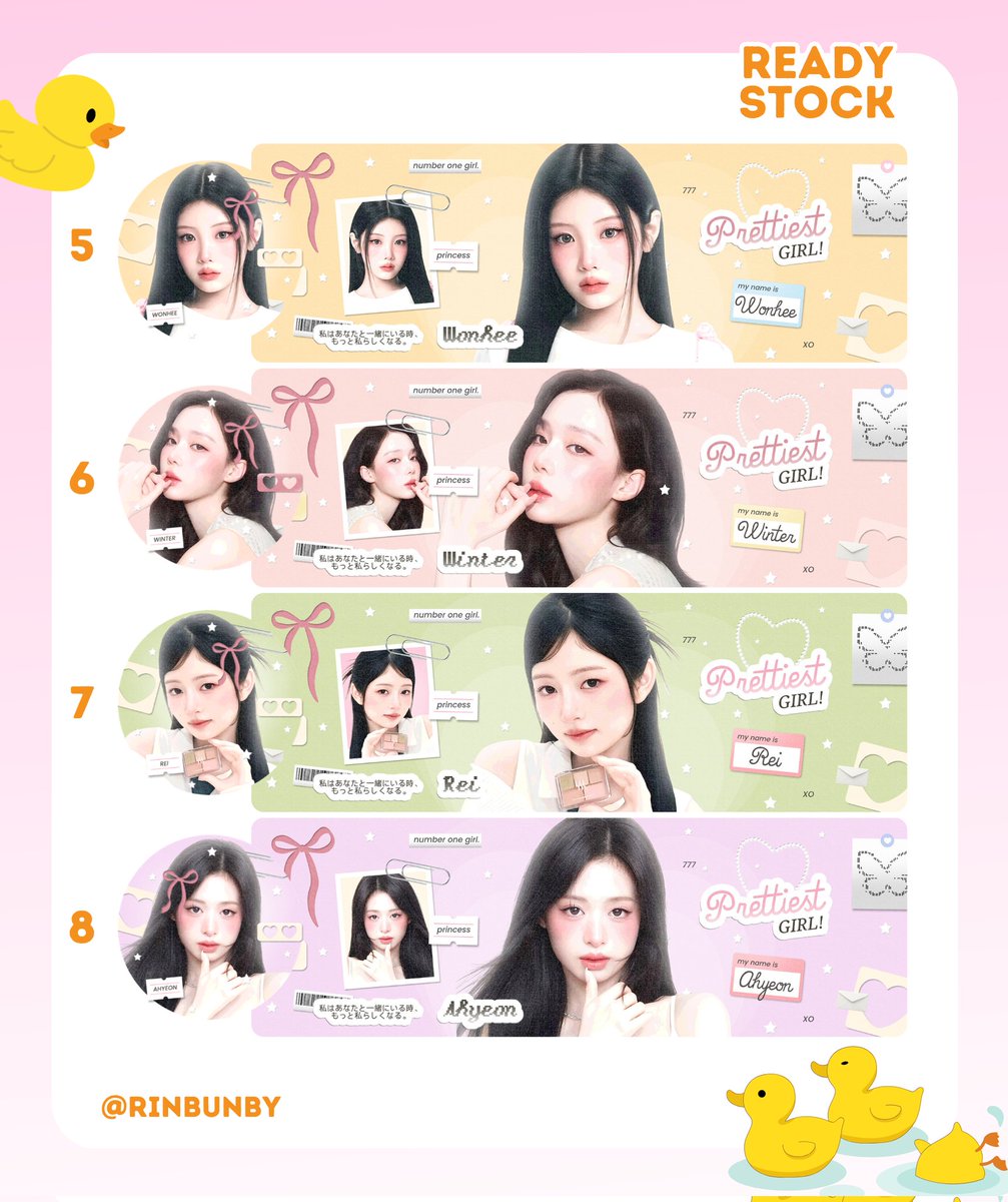 𓊔 ׁ  𓈒 🍎 help rt thankyou, xoxo.×3!      

᪤ ٠ ࣪ hi shera menyediakan  ready stock 🍯 ⤿ ”60+ ..  ׁ ₊ layout cantik girl group gg 🍥 dengan harga 1O.OOO/each dapat dijemput ke dm! ⭐🥢..  ׁ ₊ free retext!

#zonauang #zonajajan