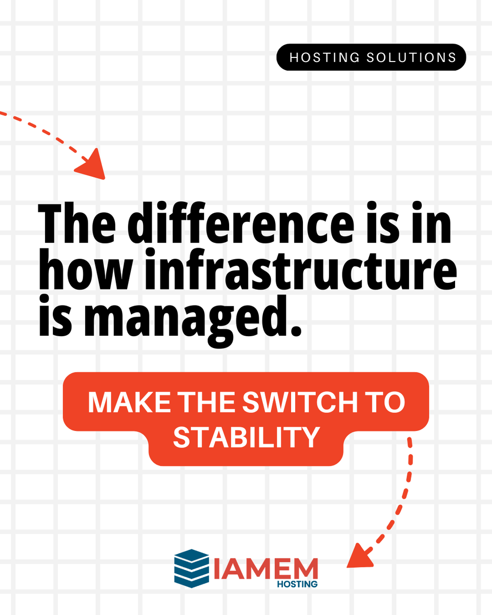 iamemhost's tweet photo. The difference between struggling systems and stable operations isn’t luck, it’s how infrastructure is managed.

Reactive setups lead to delays, risks, and constant fixes.
Proactive systems run smoothly, scale and stay reliable.

That shift changes how a business operates. https://t.co/7StGXSSChF