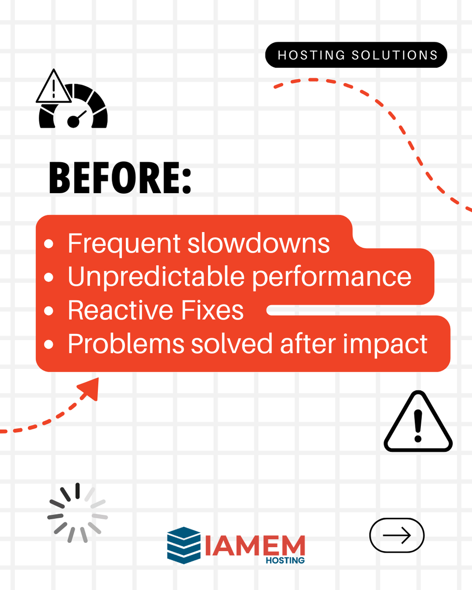 iamemhost's tweet photo. The difference between struggling systems and stable operations isn’t luck, it’s how infrastructure is managed.

Reactive setups lead to delays, risks, and constant fixes.
Proactive systems run smoothly, scale and stay reliable.

That shift changes how a business operates. https://t.co/7StGXSSChF