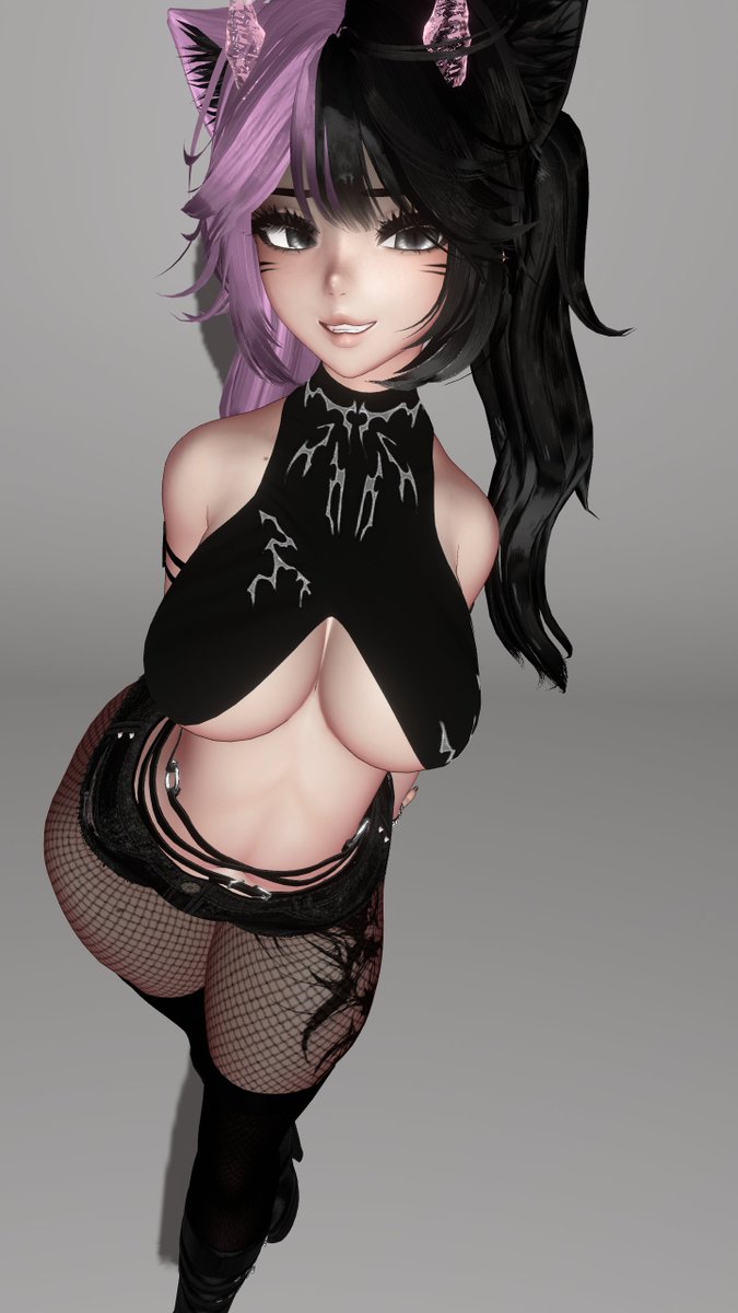 iDanielleS1994's tweet image. what does chat think of my new top? hopefully its not too revealing 👉👈
#vr #vrc #vrchat