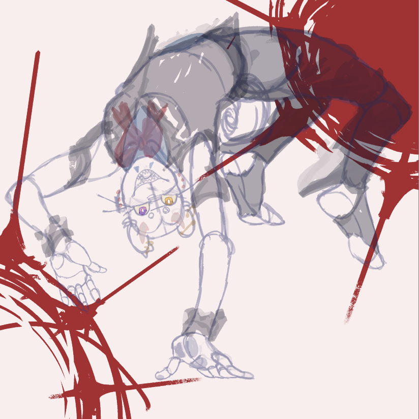 2_glaze's tweet photo. |W.I.P| Style experimenting https://t.co/WbAjIEscpW