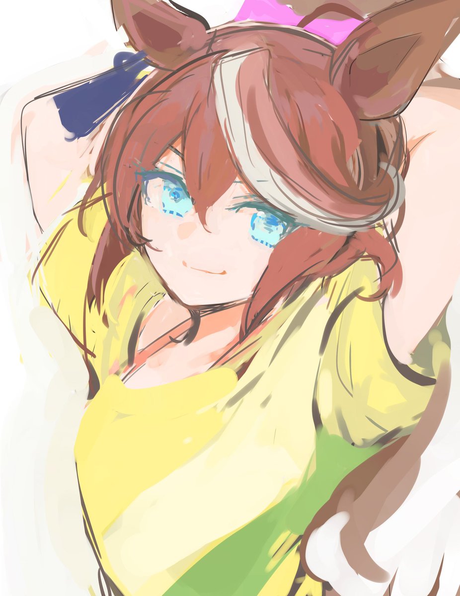 トウカイテイオー(ウマ娘) 「トウカイテイオー」|志村＠skeb 募集中のイラスト